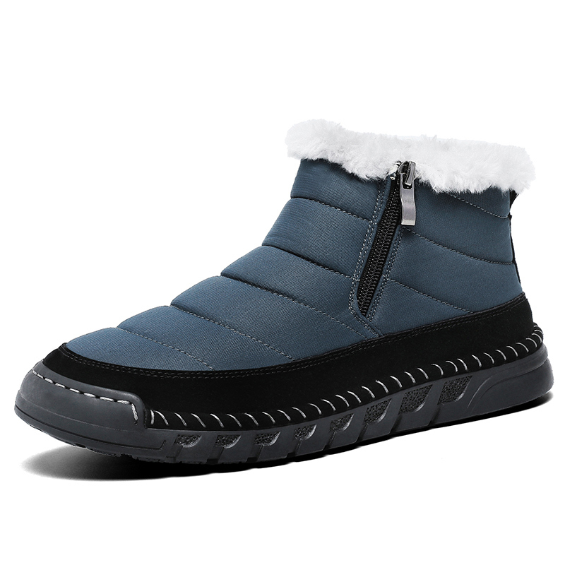 ⏰Limited Time Sale 70% OFF-Men’s Orthopedic Winter Warm and Cozy Hiking Boots - Casual Boots - Slip-on - Non-slip - Arch Support - Waterproof - Wide Toe - Ideal For Winter Outdoor Adventures