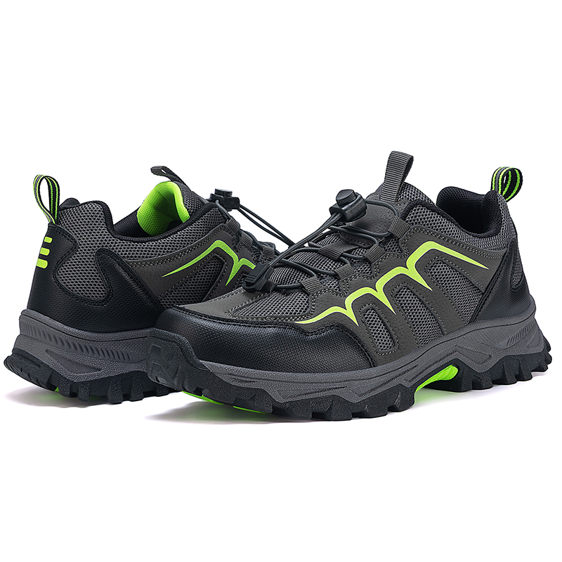 Men's Orthopedic Walking Shoes - Built-In Arch Support; Waterproof Leather Upper; Wide Toe; Non-Slip; Anti-Wear; Comfortable