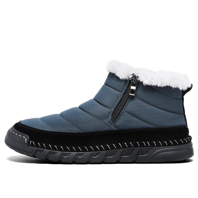 ⏰Limited Time Sale 70% OFF-Men’s Orthopedic Winter Warm and Cozy Hiking Boots - Casual Boots - Slip-on - Non-slip - Arch Support - Waterproof - Wide Toe - Ideal For Winter Outdoor Adventures