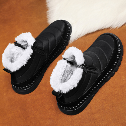 ⏰Limited Time Sale 70% OFF-Men’s Orthopedic Winter Warm and Cozy Hiking Boots - Casual Boots - Slip-on - Non-slip - Arch Support - Waterproof - Wide Toe - Ideal For Winter Outdoor Adventures