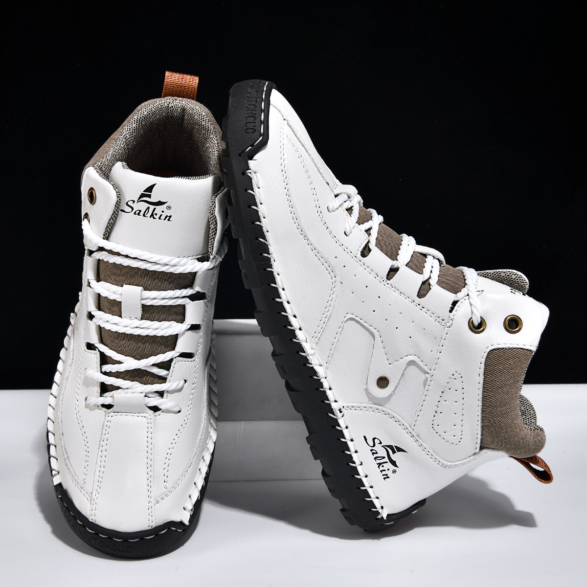 ⏰Limited Time Sale 70% OFF-Men’s Orthopedic Winter Warm and Cozy Hiking Boots - Casual Boots - Slip-on - Non-slip - Arch Support - Waterproof - Wide Toe - Ideal For Winter Outdoor Adventures