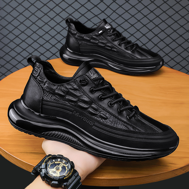 2025 pure handmade crocodile leather men's shoes