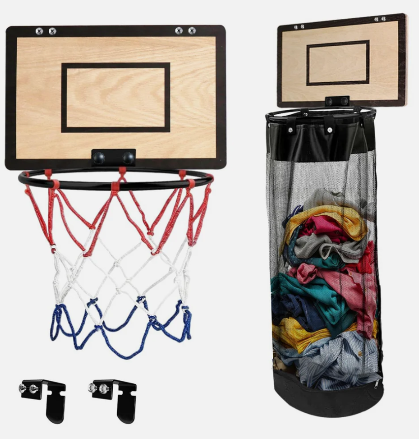 Kids Basketball Laundry Hoop 🏀 | Fun Chore Game Laundry Basket