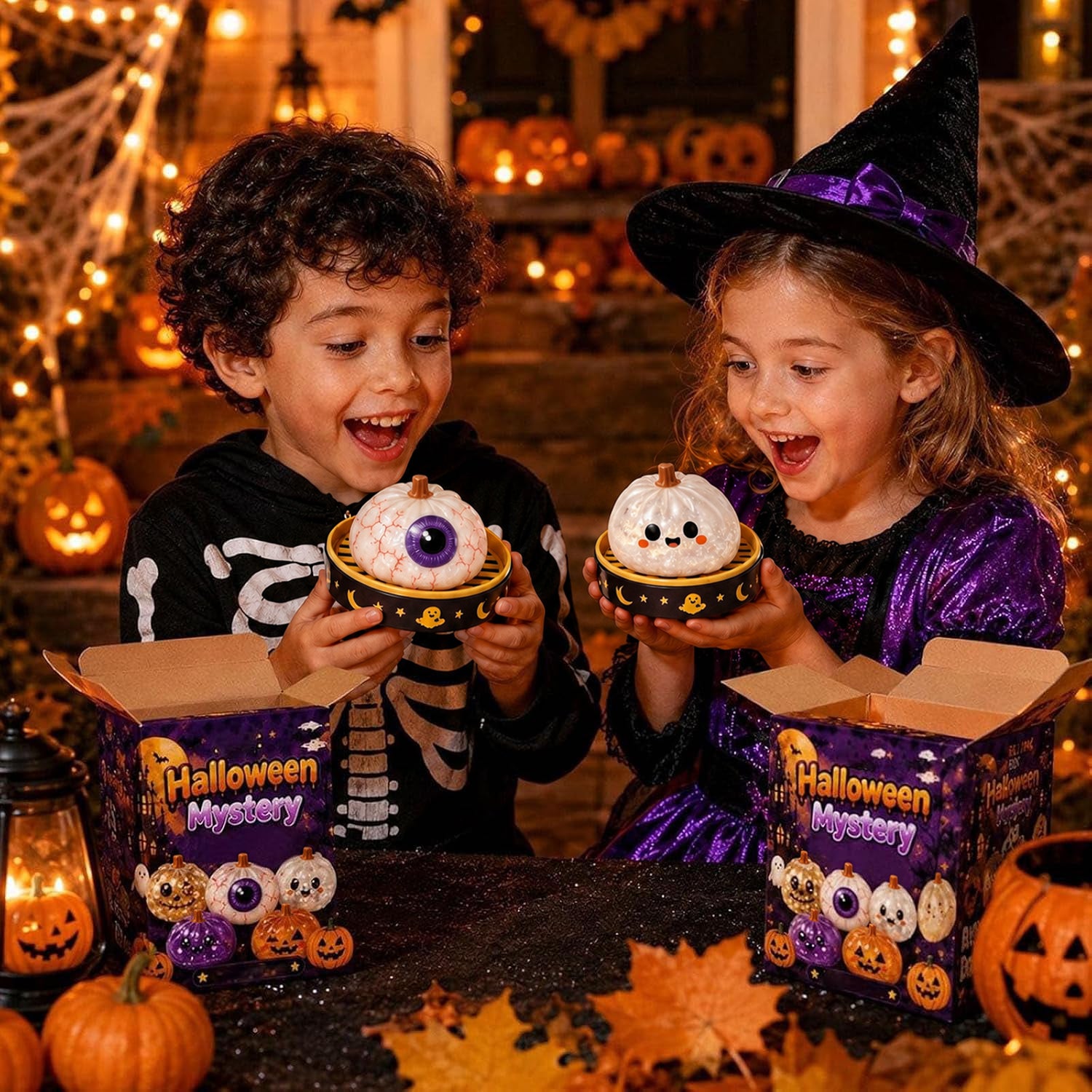 🎃🎃🎃👻 Last Day 50% OFF – Adorable Halloween Ghost Squishies You Can't Put Down! 🖐️