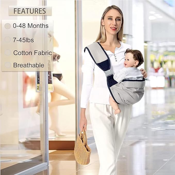 Multi-Functional Breathable Baby Carrier Sling | All-Season Newborn Toddler Wrap