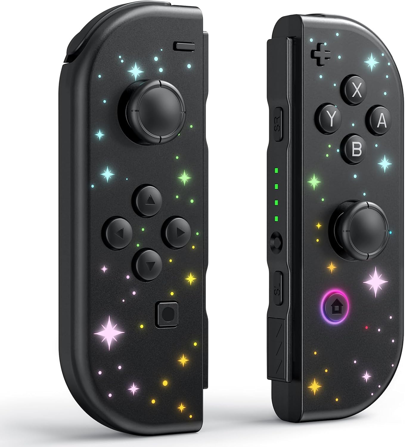🔥 LAST DAY | 49% OFF! Wireless Controller 🎮🌌 12H Battery, 6-Axis Gyro Immersive Vibration Game Joy-Con for Switch Series
