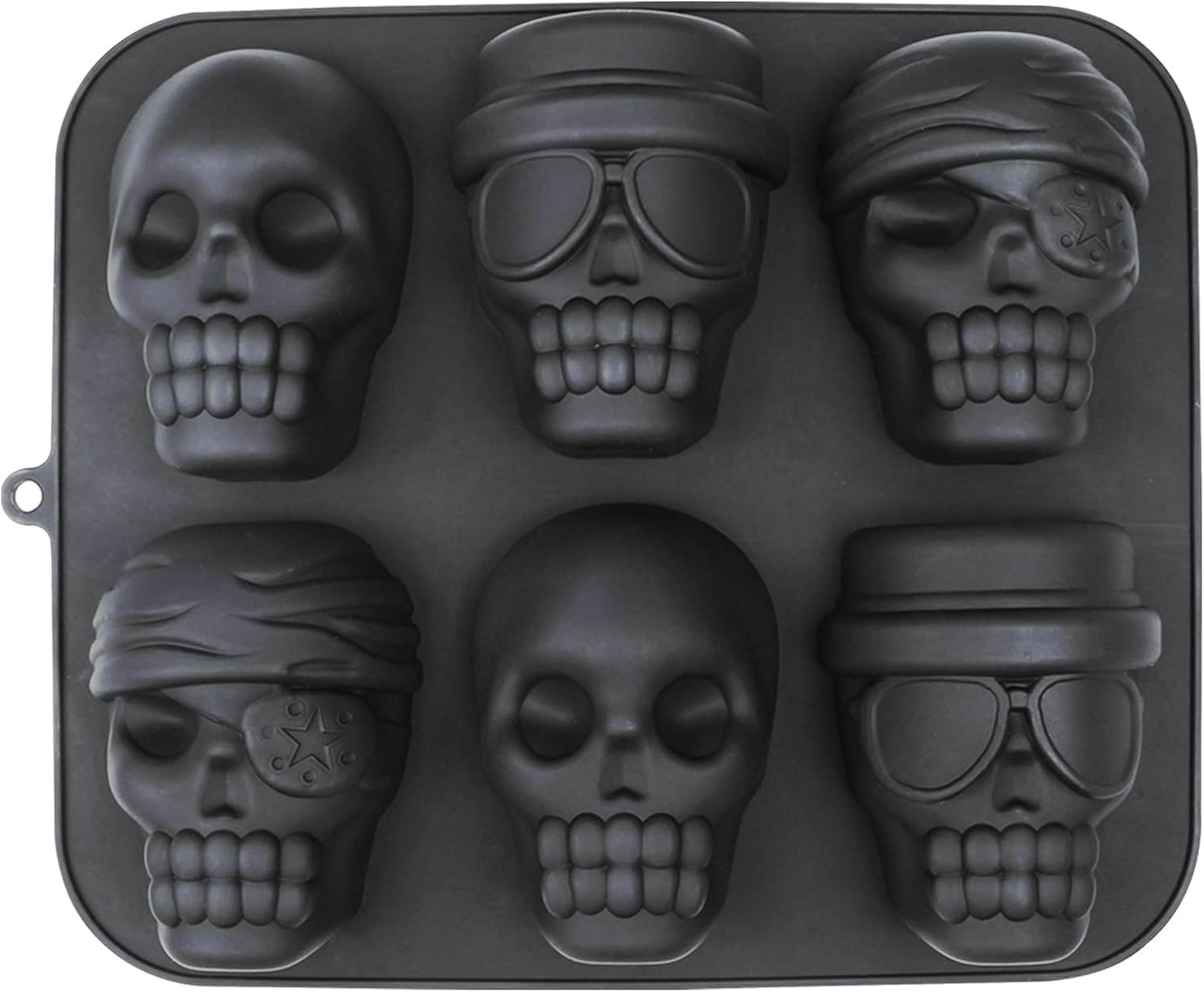 Last Day! 49% OFF 🔥 Halloween Skull Silicone Mold | Spooky Baking Pan for Cake, Pizza & Jelly 💀🎃