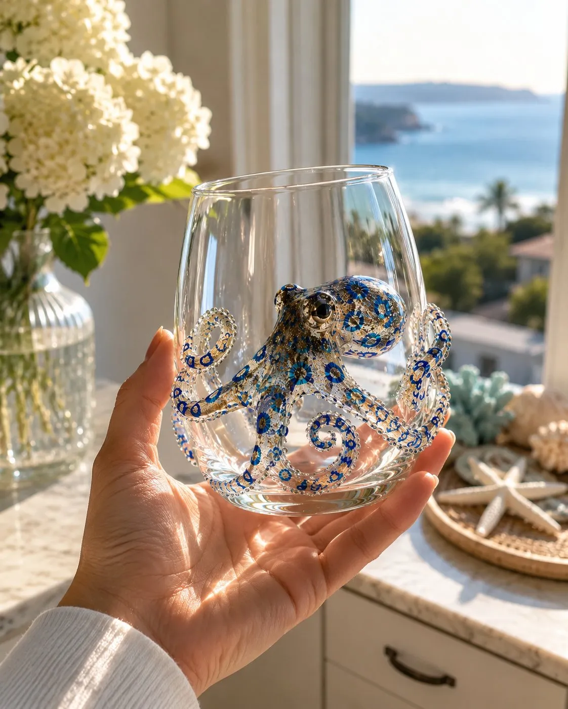 🔥 Last Day 49% OFF – 🌊 3D Ocean Animal Artisan Glassware Collection