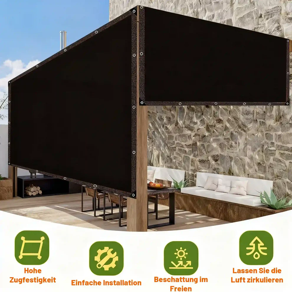 ⏰Last day Promotion 🔥-Heavy Duty Sunblock Shade Cloth