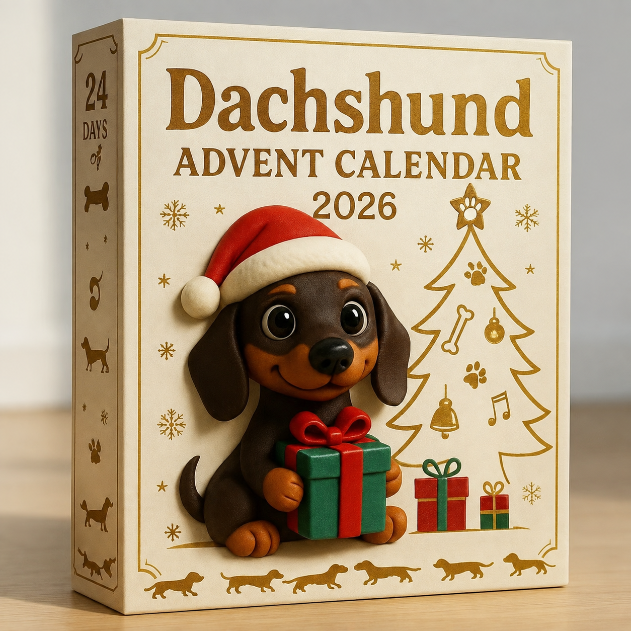 🔥 LAST DAY 49% OFF 🔥 2026 Dachshund Advent Calendar — The Ultimate Christmas Gift for Dog Lovers 🐾🎅