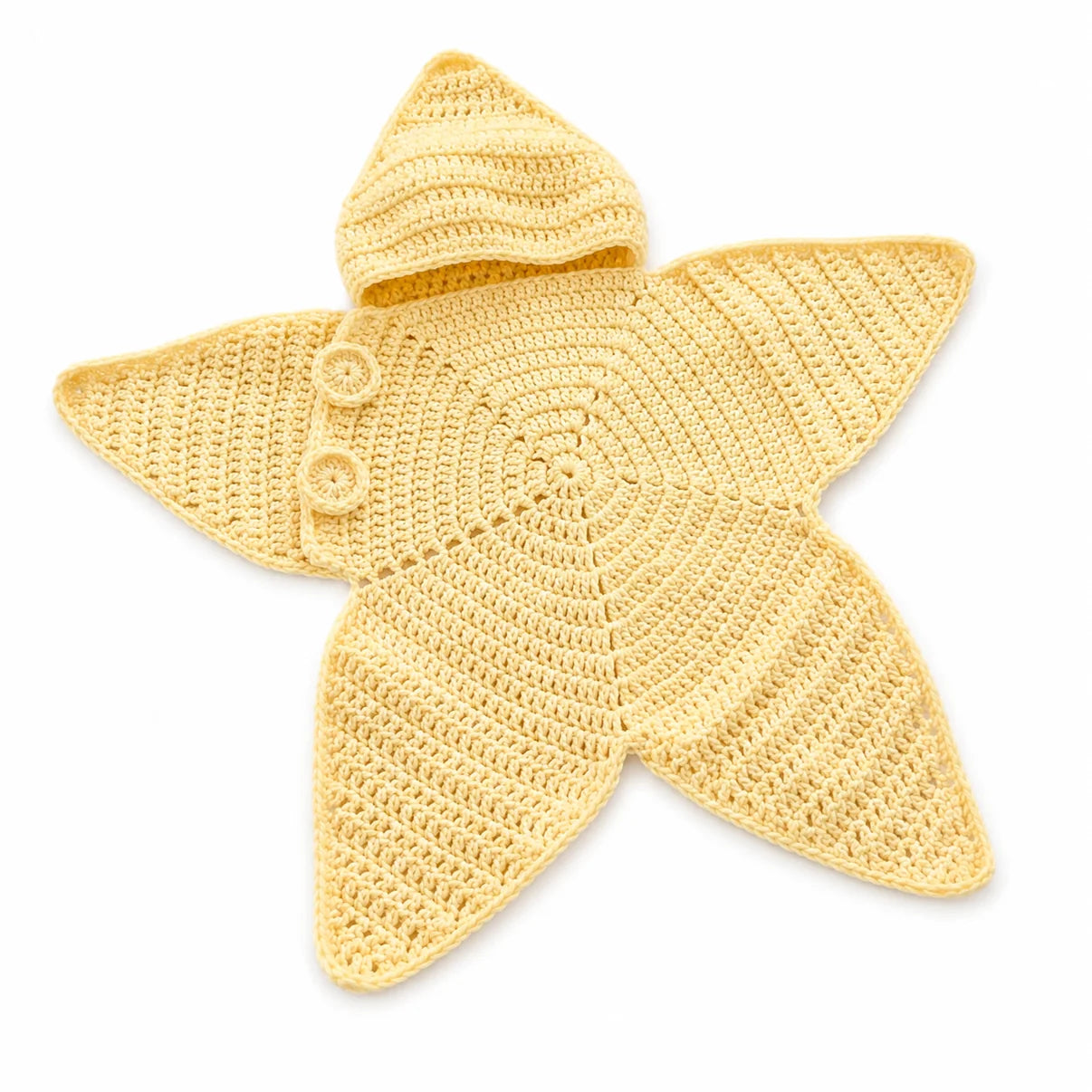 🔥 LAST DAY | 49% OFF! Personalized Star Crochet Baby Sleep Bag with Hood 👶✨