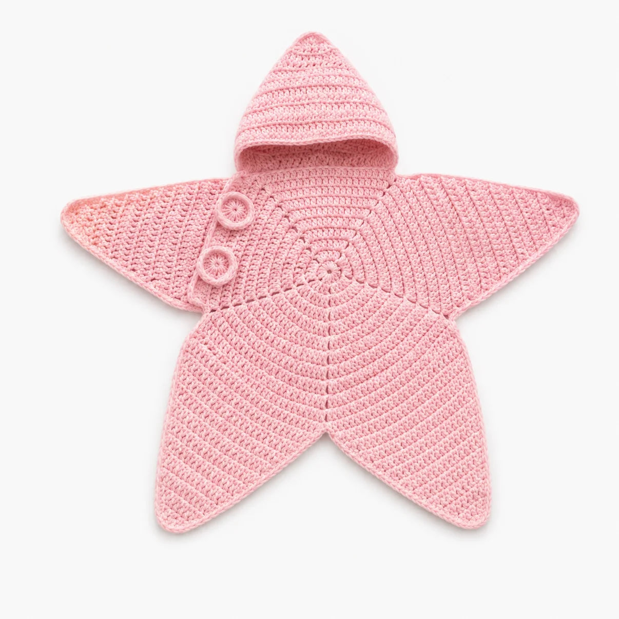 🔥 LAST DAY | 49% OFF! Personalized Star Crochet Baby Sleep Bag with Hood 👶✨