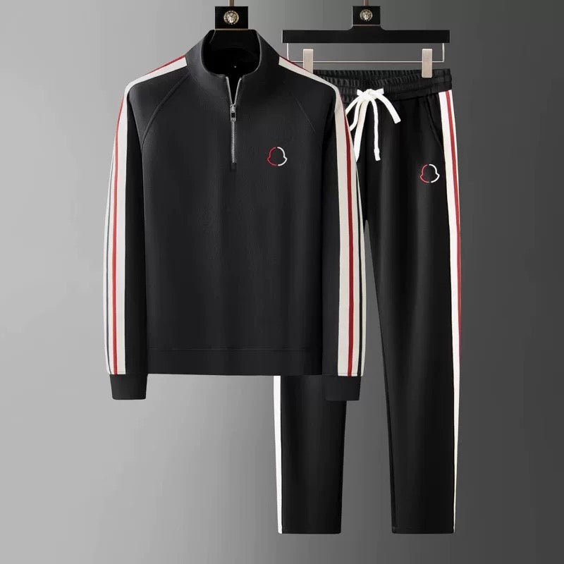Zander - Men's 2 Piece Quarter-Zip Tracksuit Set