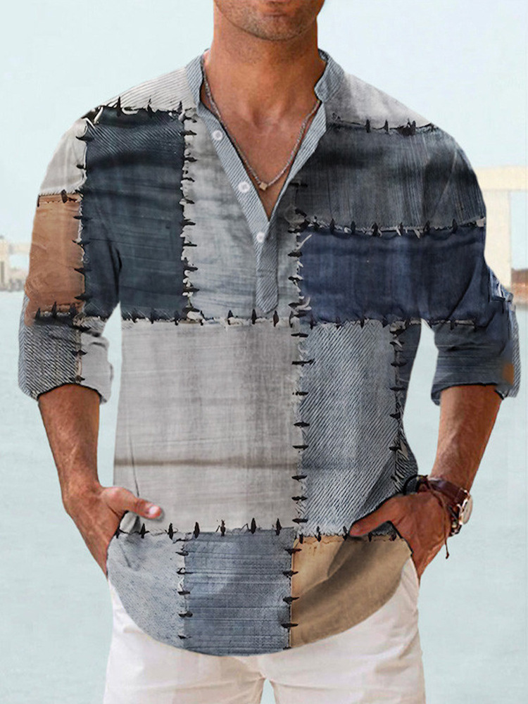 50%OFF!Men's  Summer Cotton Linen Casual Long Sleeve Shirt