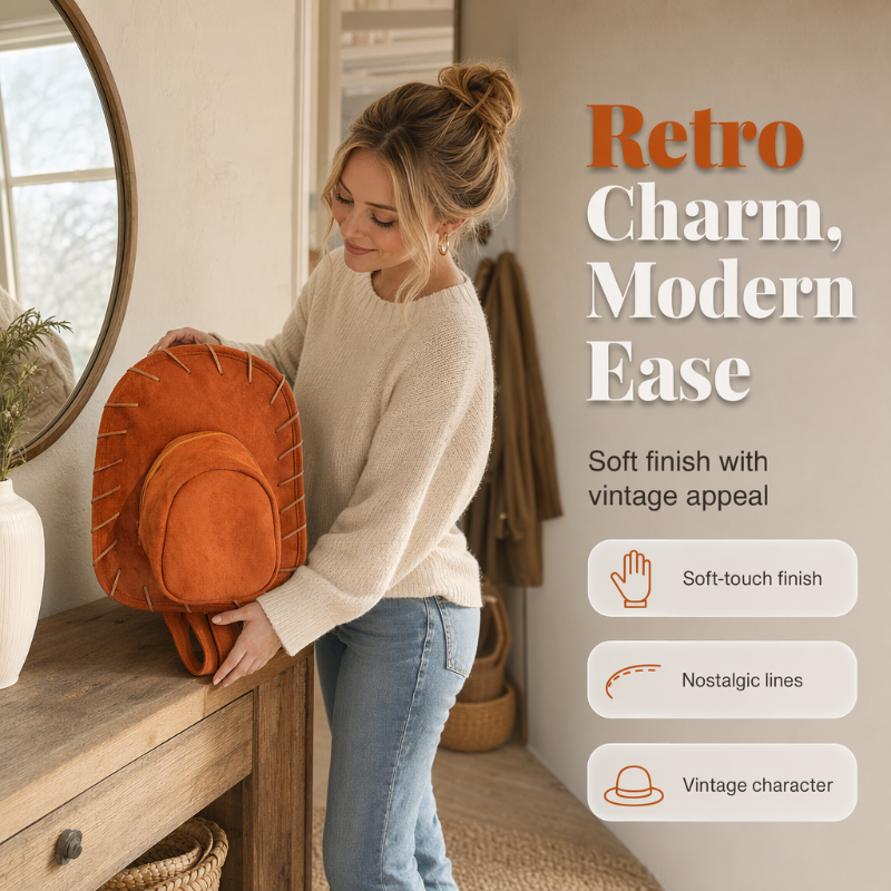 🎁2026 New Arrivals 50% OFF💥Creative Cowboy Hat Shaped Backpack for Women