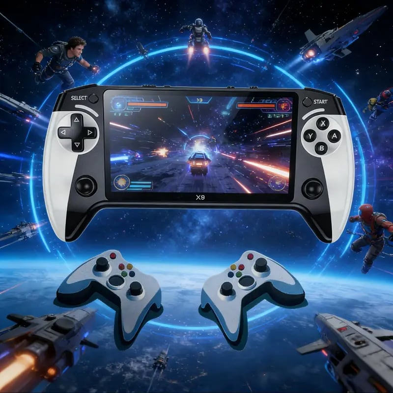 🎁2026 New arrivals💥X9 Retro Handheld Game Console - 15,000+ Retro Classics