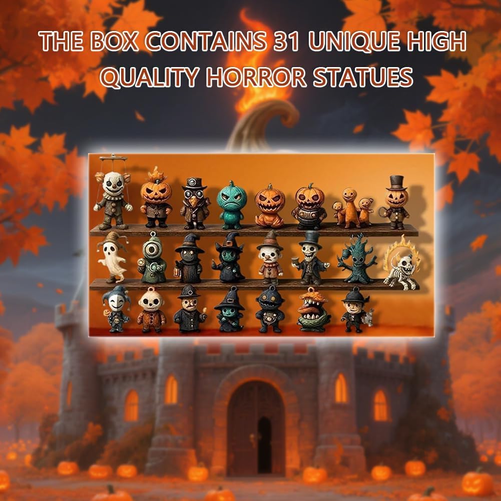 🔥Early Halloween Sale: 49% Off🔥 31 Nights of Fright Halloween Countdown Box