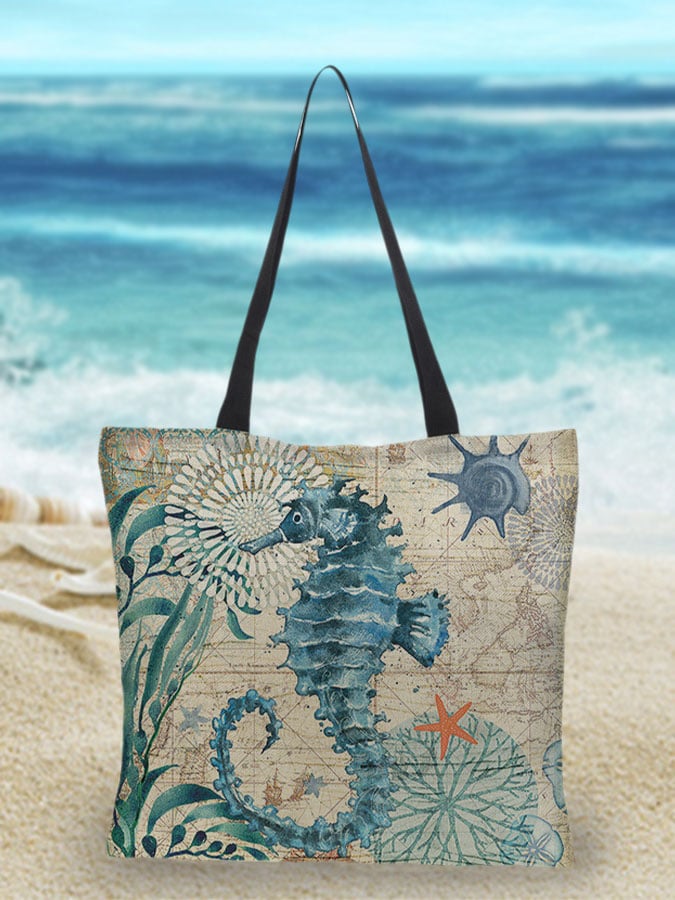 Buy 3 Get 15% Off Sea Life Print Tote Bag