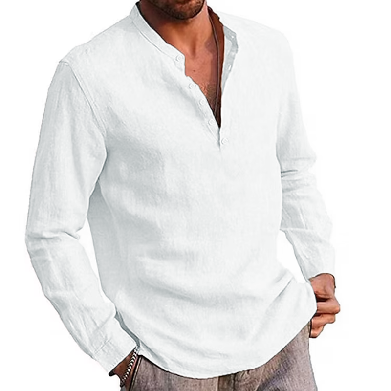 Crazyours  Comfortable Casual Long Sleeve Shirts