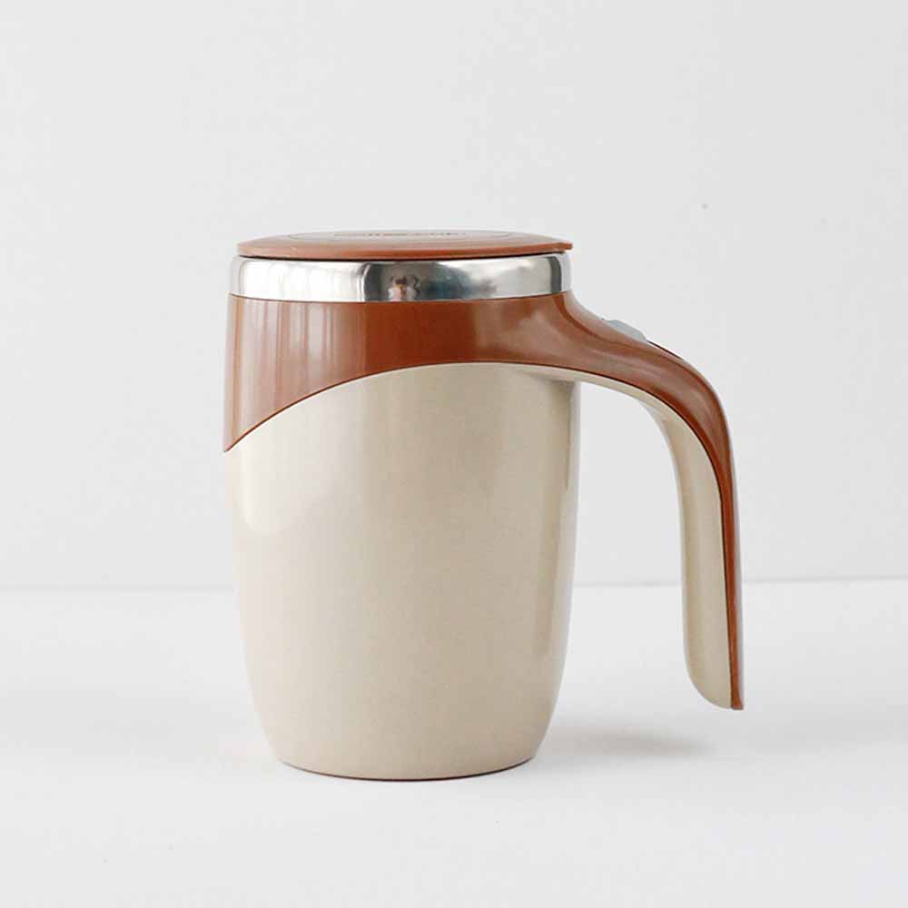 SAY GOODBYE TO CLUMPS & COLD SIPS!The Mug That Mixes Your Drink FOR YOU — Like Magic