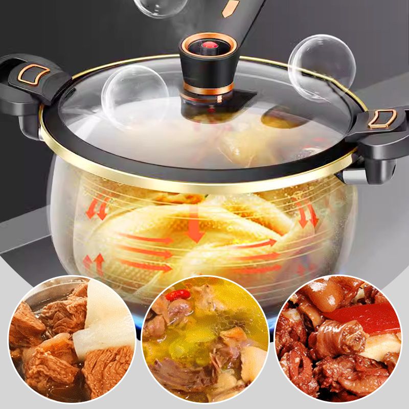 🔥 LAST DAY 49% OFF | 8L Multi-Purpose Non-Stick Micro-Pressure Cooker 🍲