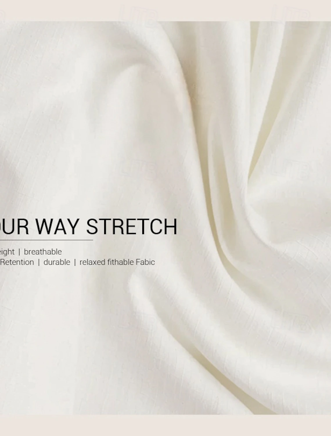 Women’s Cotton-Linen V‑Neck Mini Dress – Casual Fit