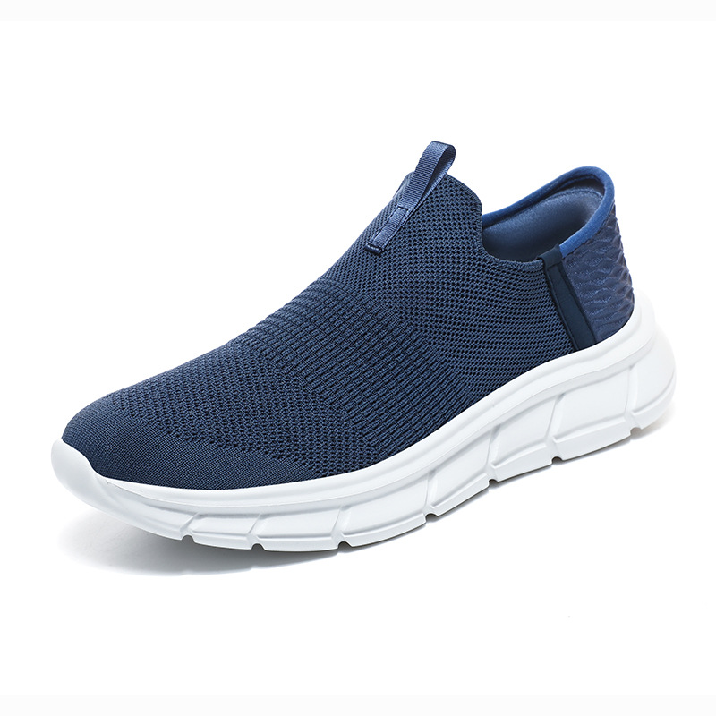 Slip-on comfortable breathable orthopedic shoes for the elderly