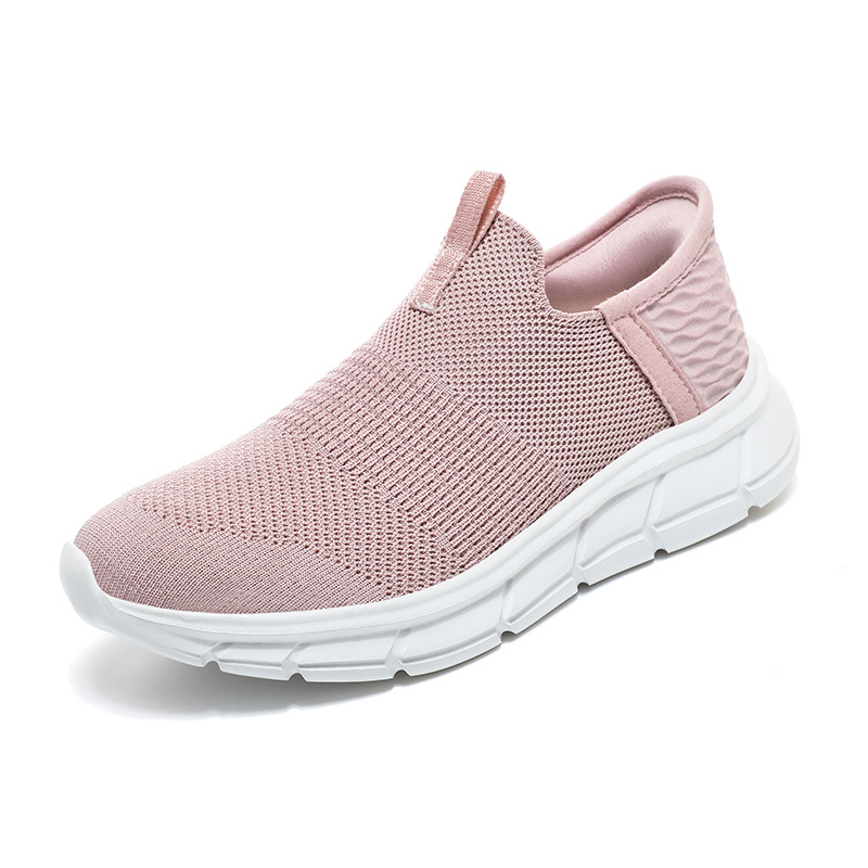 Slip-on comfortable breathable orthopedic shoes for the elderly