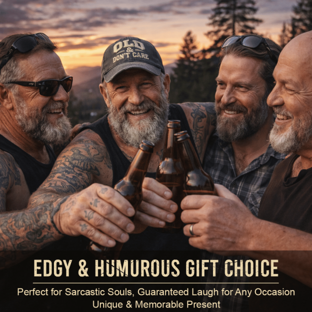 🧢2026 New Year Hot Sale 49% OFF 🔥Vintage Distressed"OLD & DON’T CARE"Cap