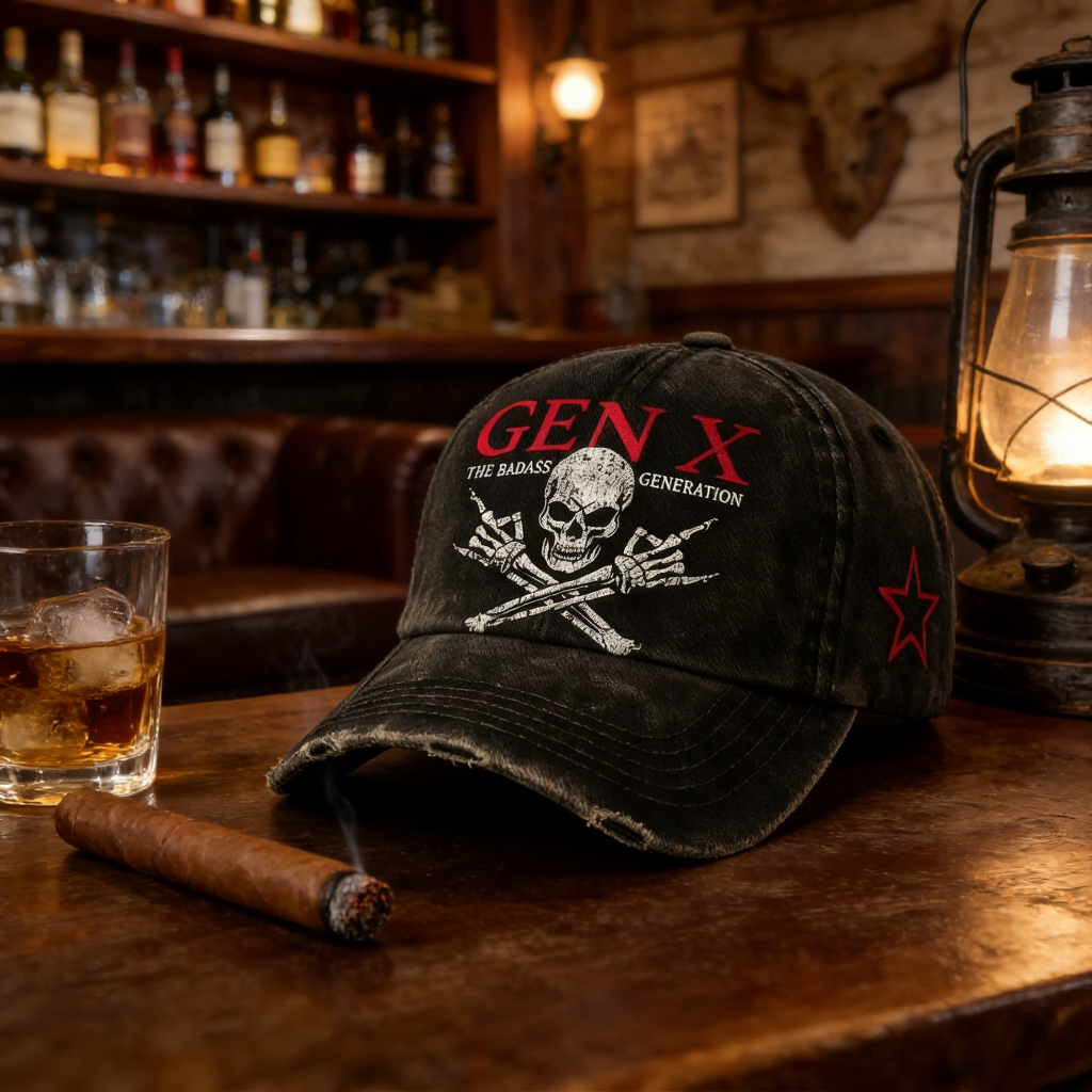 ⚡ Black Friday 24H Flash Sale💀GEN X Badass Skull Cap