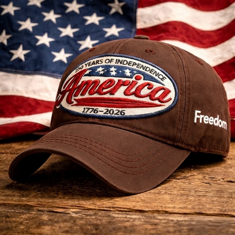 🇺🇸 America 250 Years of Independence Vintage Cap (1776–2026)