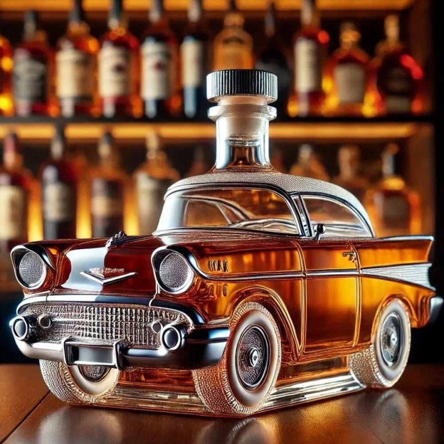 Pesmory V-Twin Reserve™ – The Whiskey Bottle That Roars with Rebellion