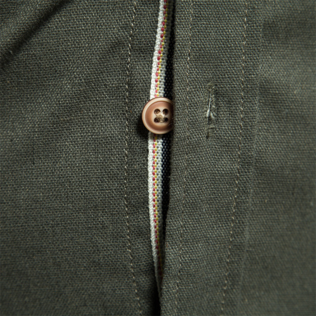 Men's Long Sleeve Lapel Shirt With Chest Pocket