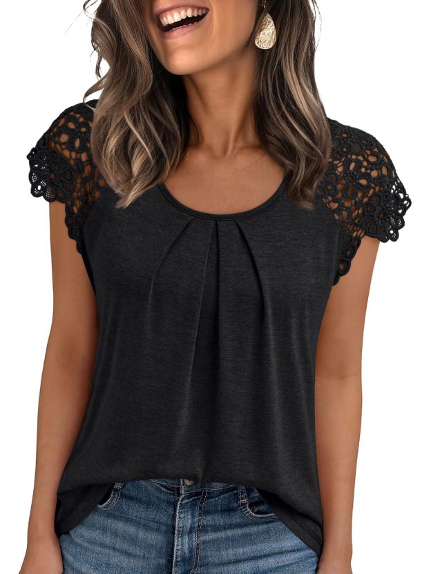 Womens Lace Tops