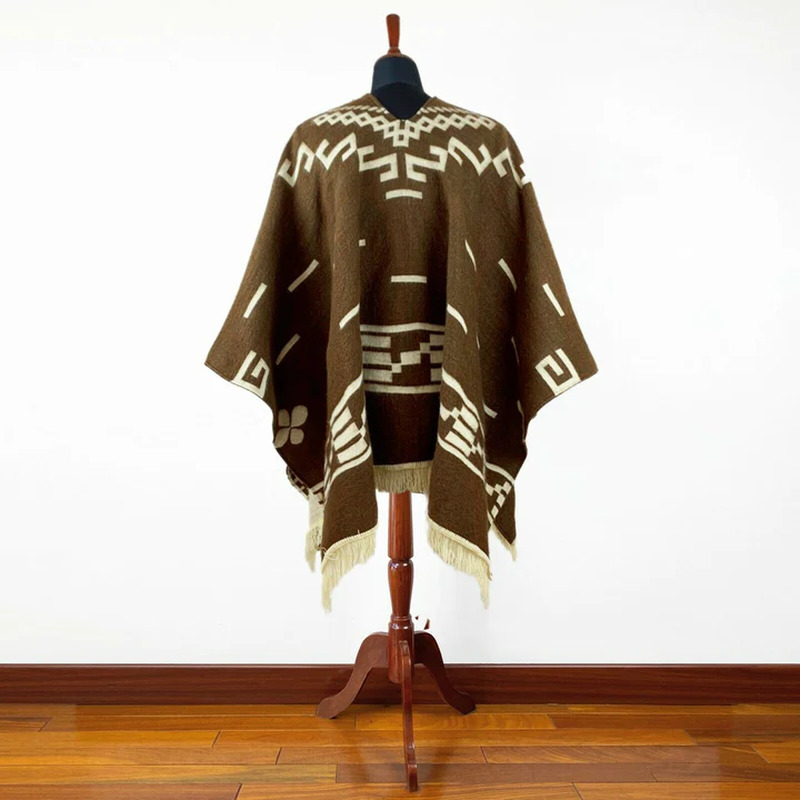 Men Can’t Get Enough of This Cozy Wool Poncho