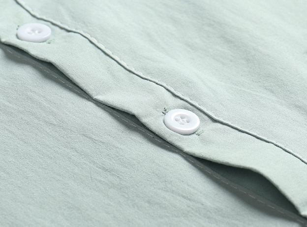 Men's Streetwear Loose-Fit Short-Sleeve T-Shirt with Half-Open Collar