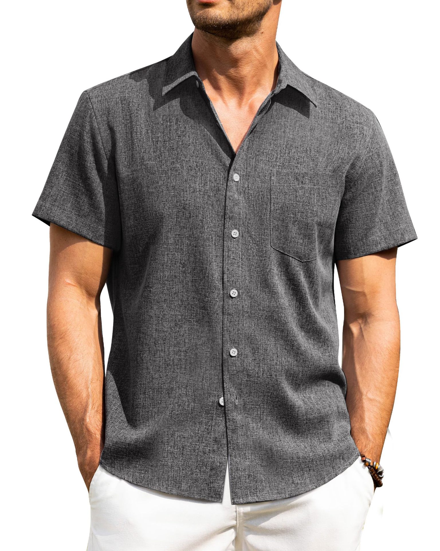 Alimens - Men's Linen Shirt