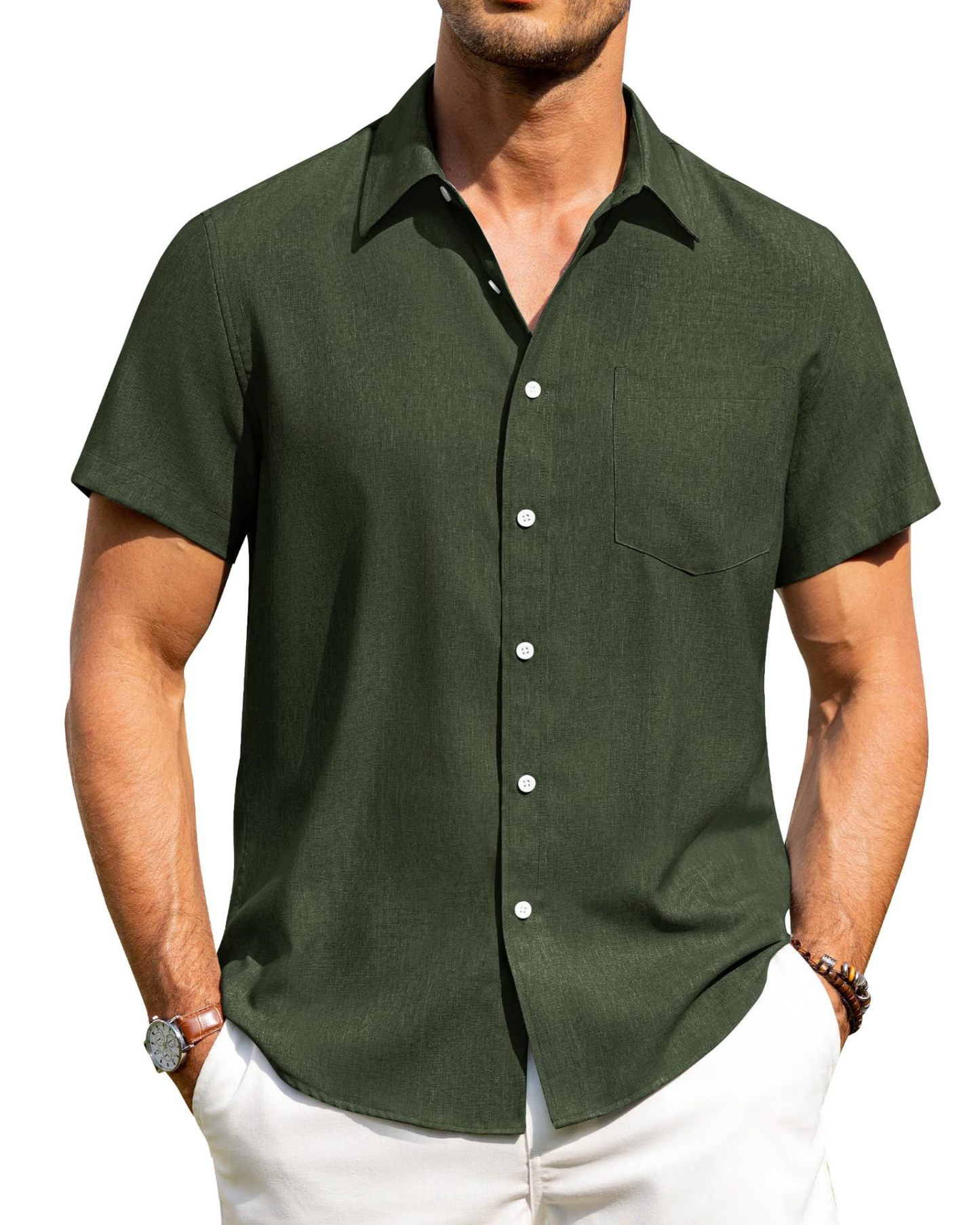 Alimens - Men's Linen Shirt