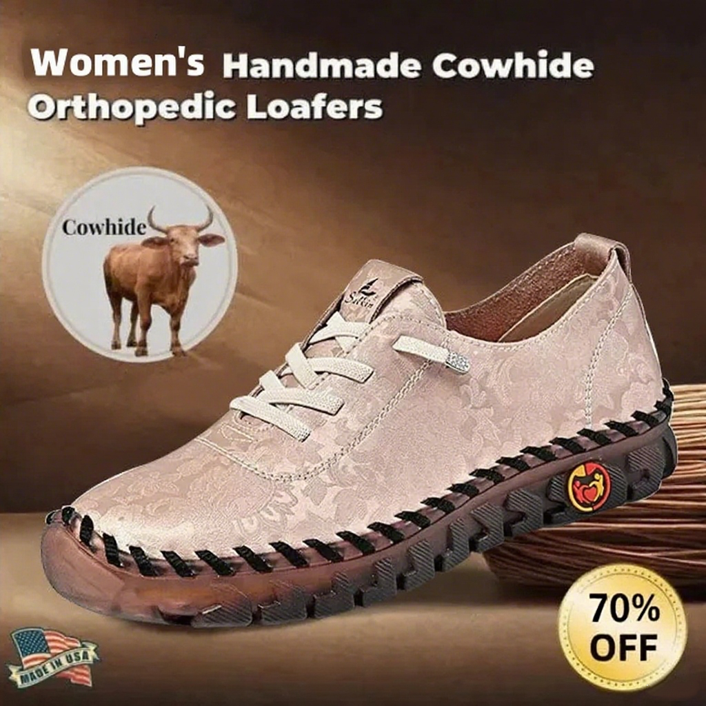 🔥Last Day 70% OFF🔥Women's Comfortable Non-slip Orthopedic Tendon Soft Sole Walking Shoes