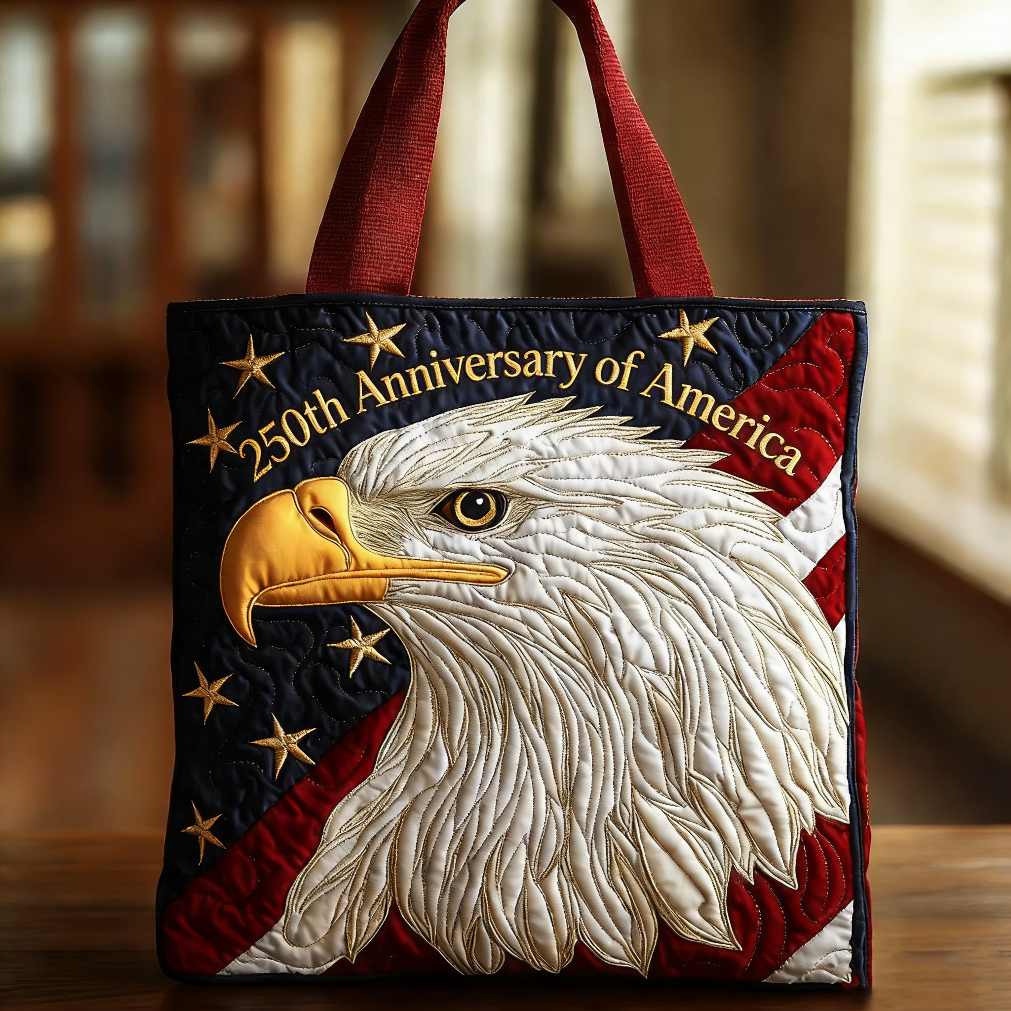 America 250th Commemorative Eagle Tote