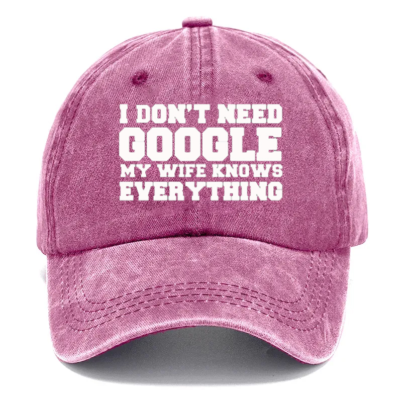 “I Don’t Need Google—My Wife Knows Everything”  For the Guy Who’s Got the Best “Search Engine” at Home