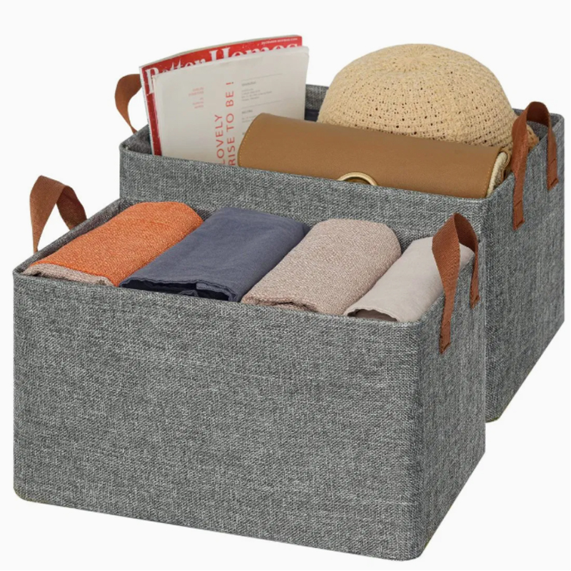 Closet Storage Box foldable clothes storage clothes box organizer Stronger load-bearing clothes storage organizer