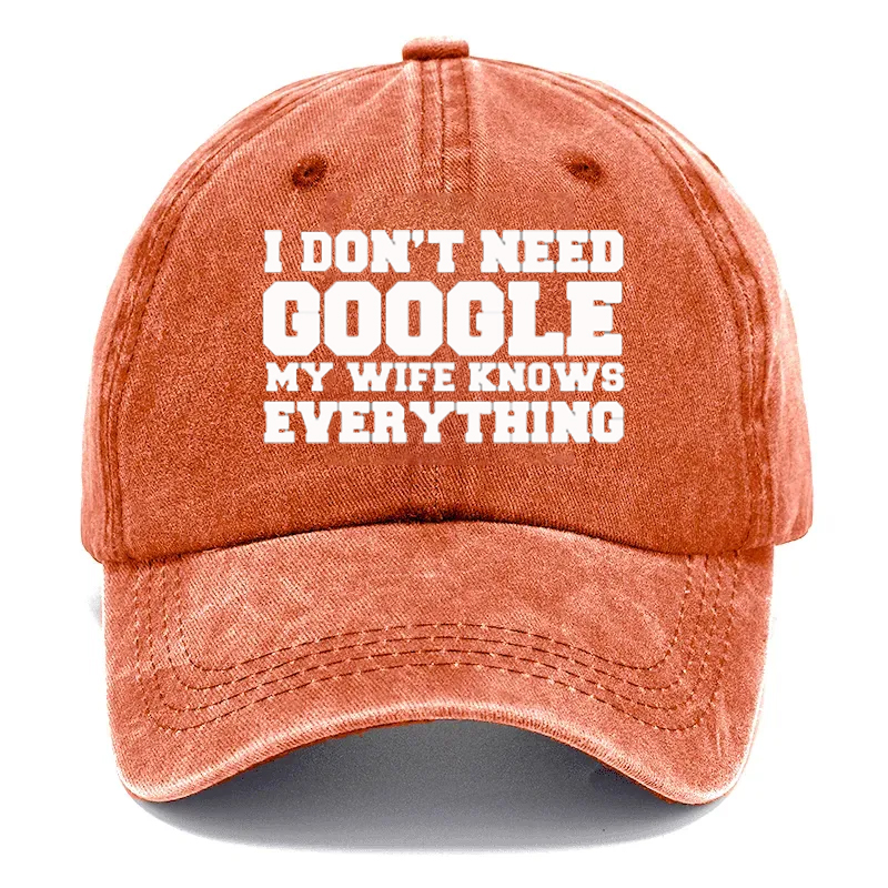 “I Don’t Need Google—My Wife Knows Everything”  For the Guy Who’s Got the Best “Search Engine” at Home