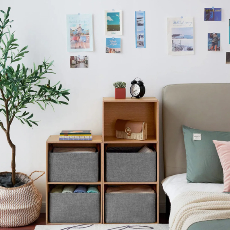 Closet Storage Box foldable clothes storage clothes box organizer Stronger load-bearing clothes storage organizer