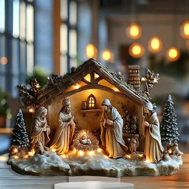 Jesus Tree of Life Newborn Desktop Decoration