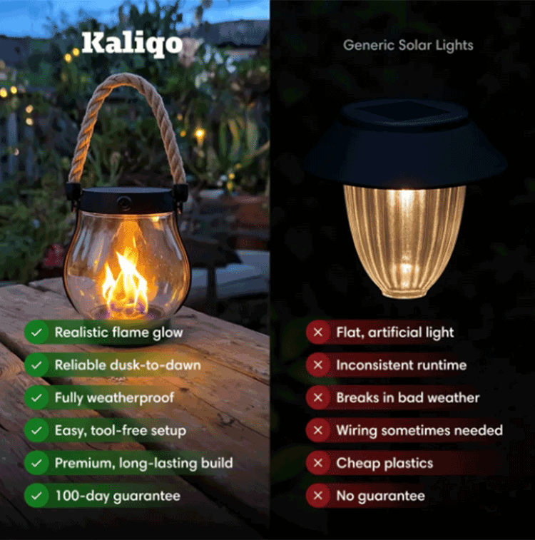 🔥🔥BLACK FRIDAY SALE - 50%OFF "Say Goodbye toCheap solar LightsThat Quit by Dinner"