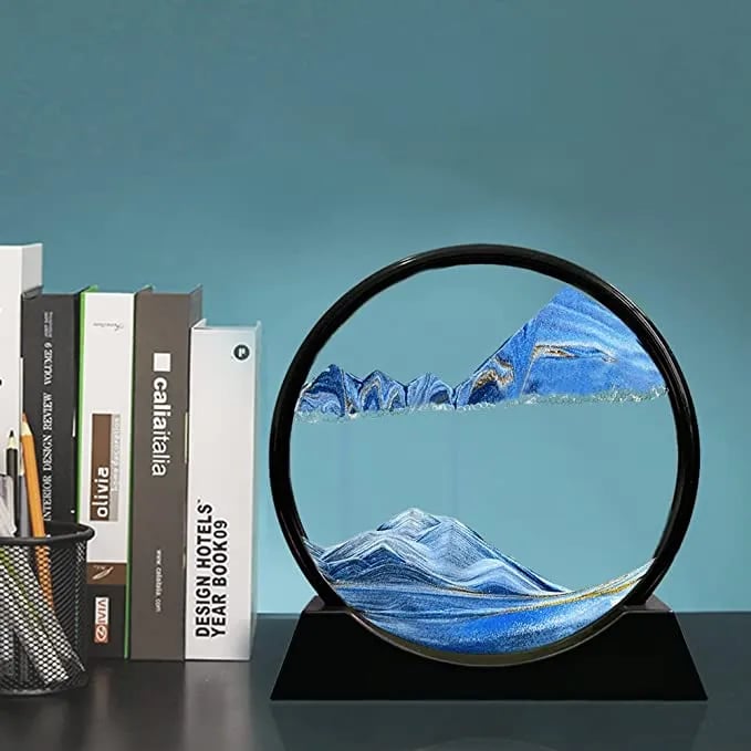 Flowing Sand Painting