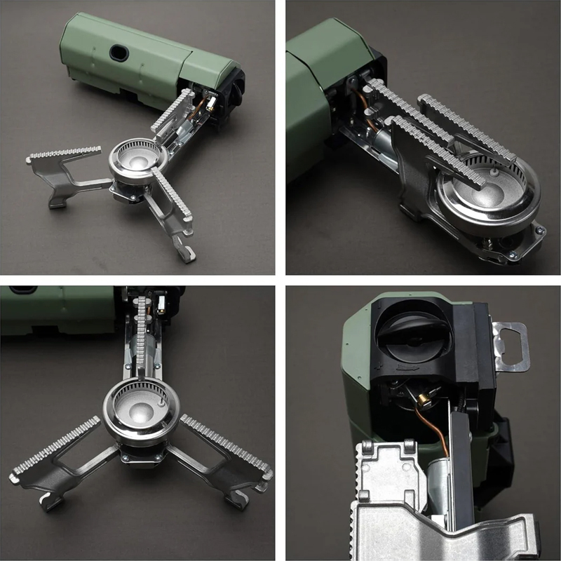 Foldable Camping Butane Stove with Storage Bag suitable for Picnic, Backpacking Hiking, Adventure, Home Travel, Outdoor Patio, RV Trip