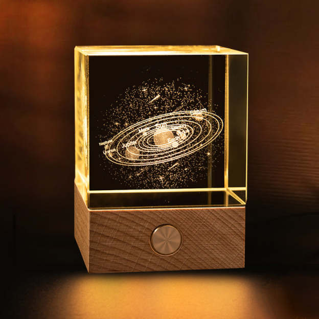 😊🎅🔥Last day of the sale! 3D Planet Crystal decorate🪐