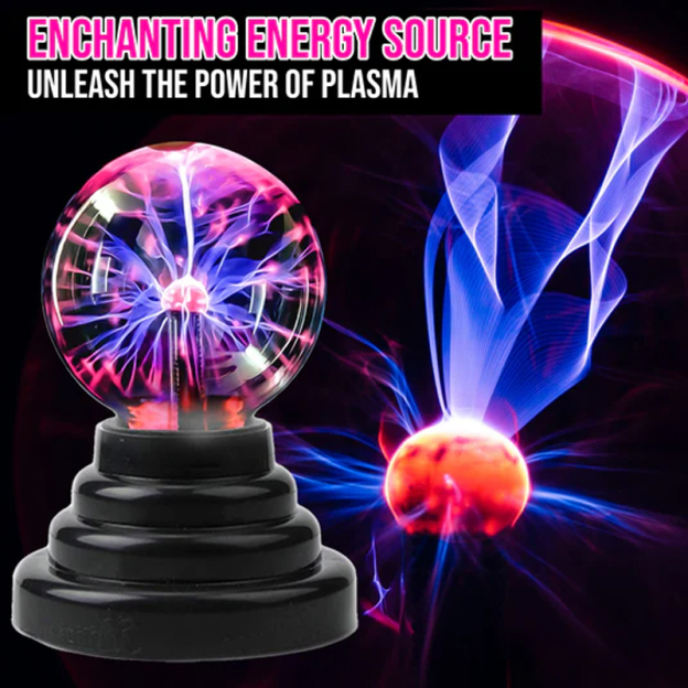 😊Plasma Lamp | 3 inch Brewish Touch Sensitive Nebula Globe Magical Toy